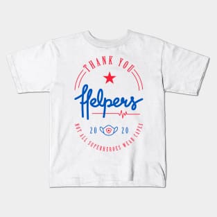 Thank You Helpers For Saving Lives! Kids T-Shirt